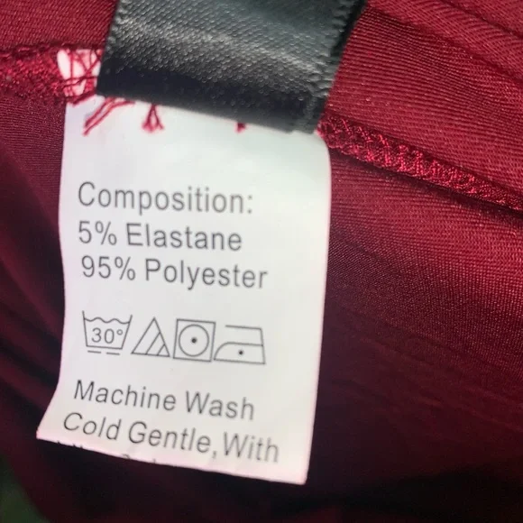 SHEIN Red Mini Dress Size Large - Picture 5 of 5